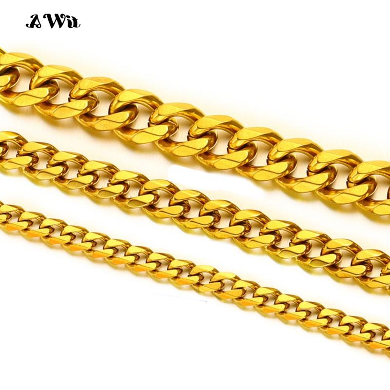 Cuban Link Chain Stainless Ste - Cuban Link Chain 12Mm recension och pris