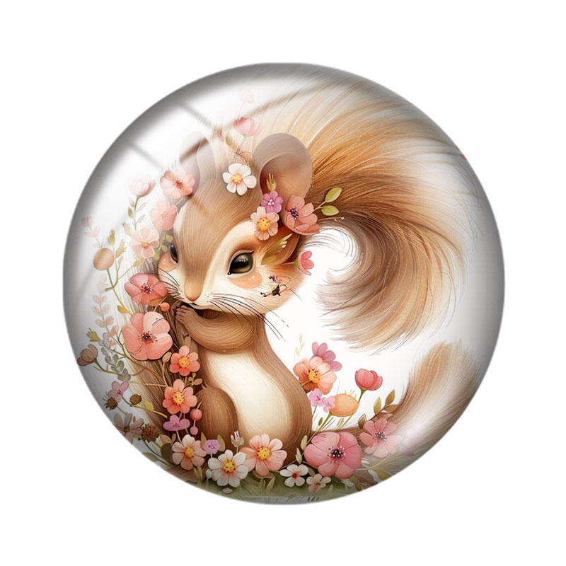 Watercolor Squirrel 12/18/20/2 - Earrings recension och pris