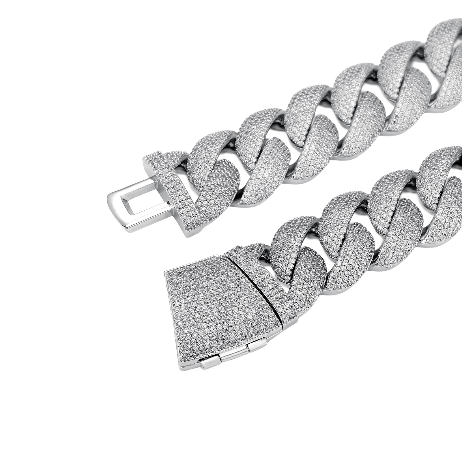 TOPGRILLZ 24mm Cuban Chain Nec - Cuban Link Chain 12Mm recension och pris