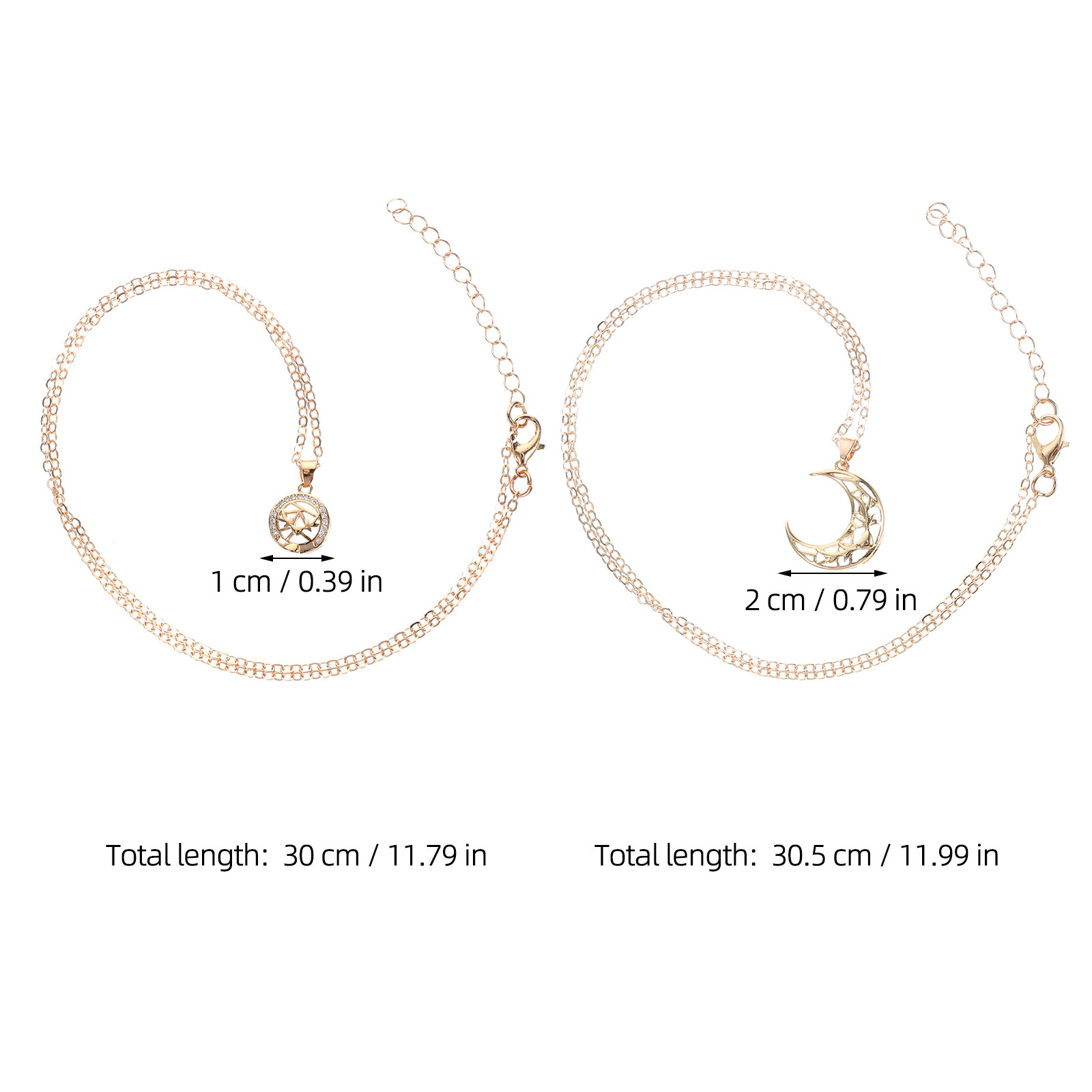 Layered Necklace Clasp Matchin - Magnetic Couple Matching Necklaces recension och pris
