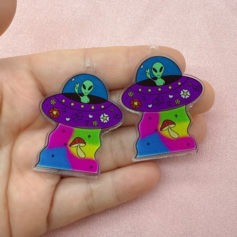 10pcs Cross border Popular Fun - Earrings recension och pris