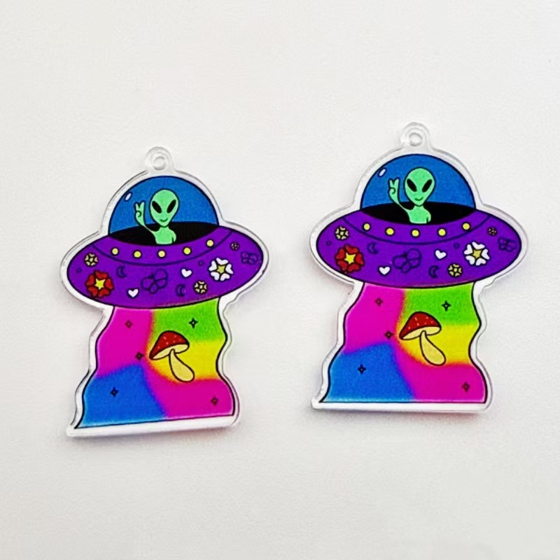 10pcs Cross border Popular Fun - Earrings recension och pris