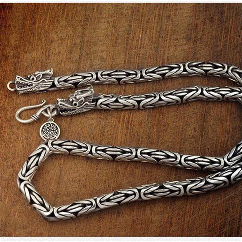OUYADI Men 925 Sterling Silver - 925 Sterling Silver Chain Necklace Men recension och pris