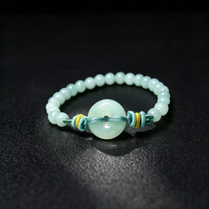 Natural Real Emerald Blue Wate - Bracelets recension och pris