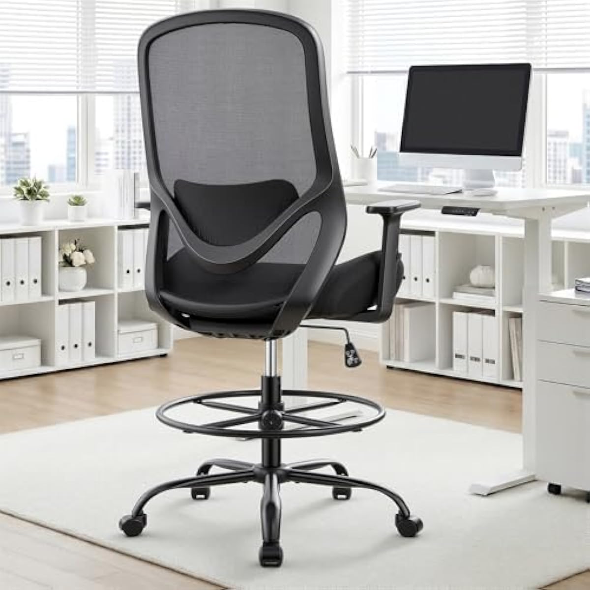 Ergonomic Tall Drafting Chair  - Rings recension och pris
