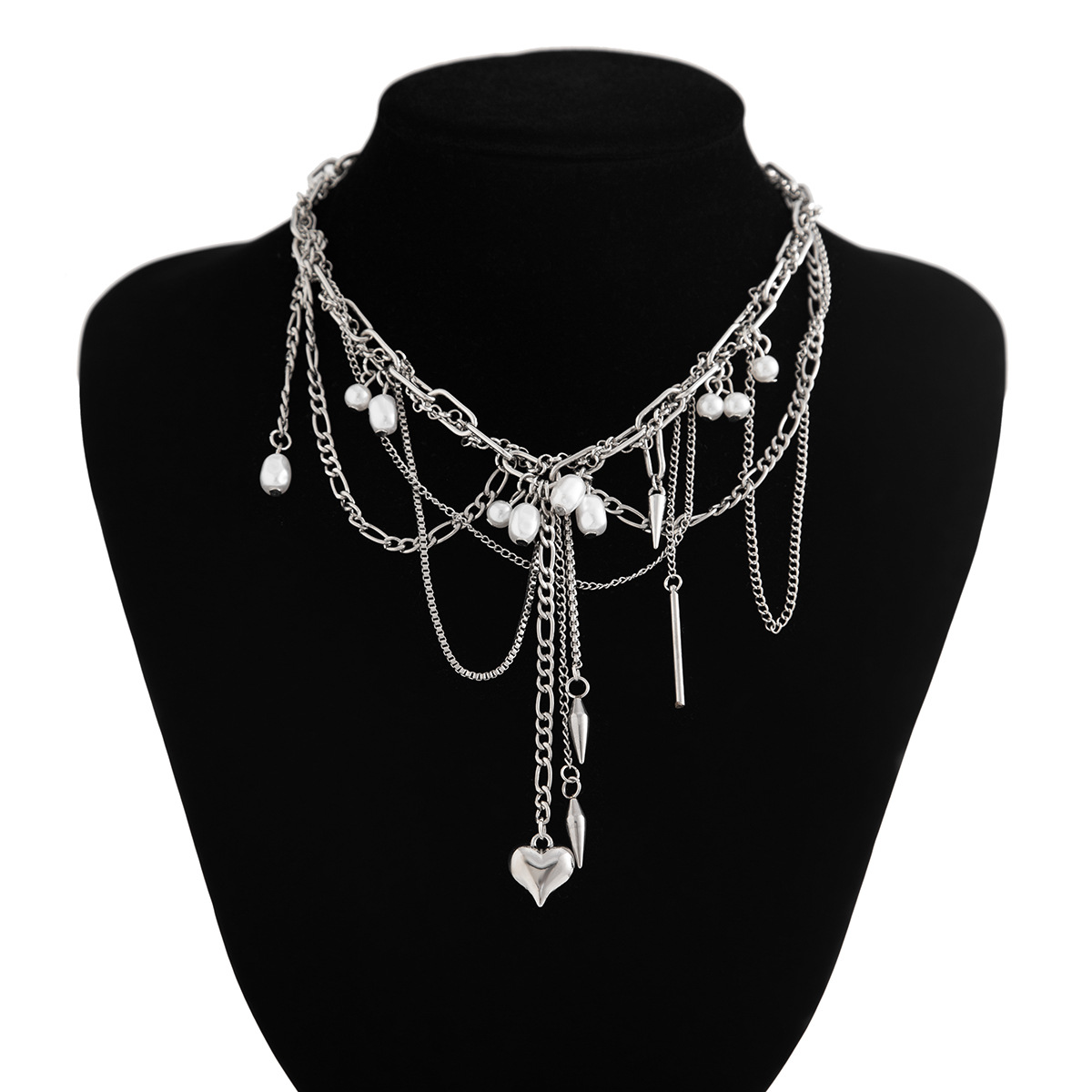 Vintage Irregular Imitation Pe - Pearl Choker Necklace Vintage recension och pris