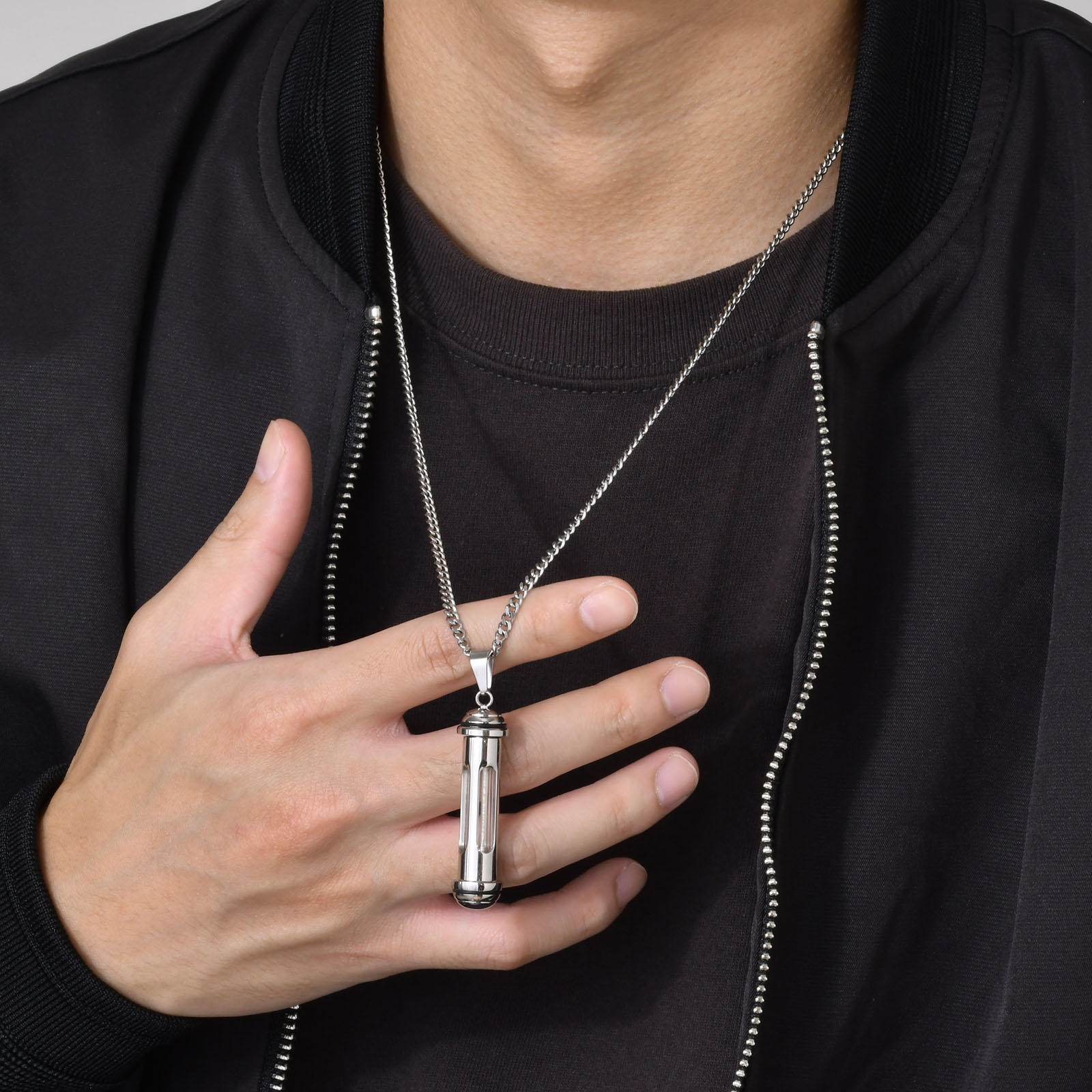 Vnox Men's Stainless Steel Nec - Cuban Link Chain 12Mm recension och pris