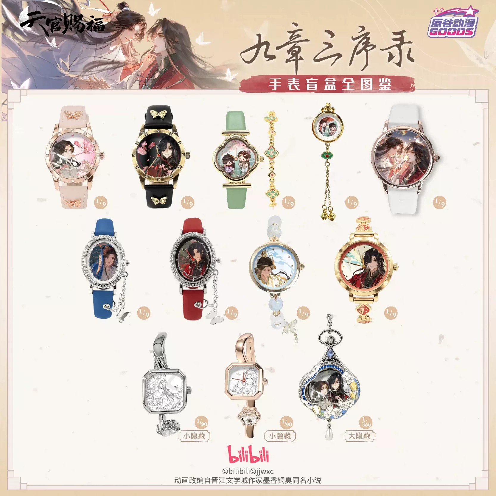 TGCF Tian Guan Ci Fu Hua Cheng - Anime Pendant Necklace recension och pris