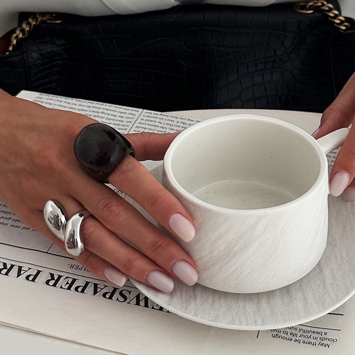 SHIXIN 2Pcs/Set Vintage Metal  - Vintage Punk Knuckle Rings Set recension och pris