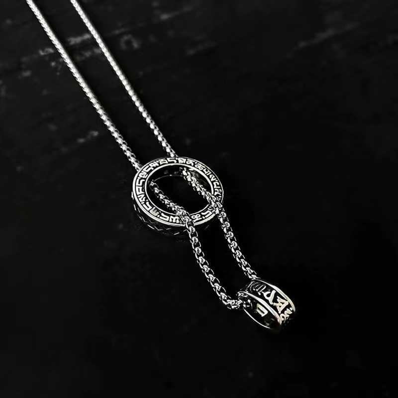925 Sterling Silver Necklace P - 925 Sterling Silver Chain Necklace Men recension och pris