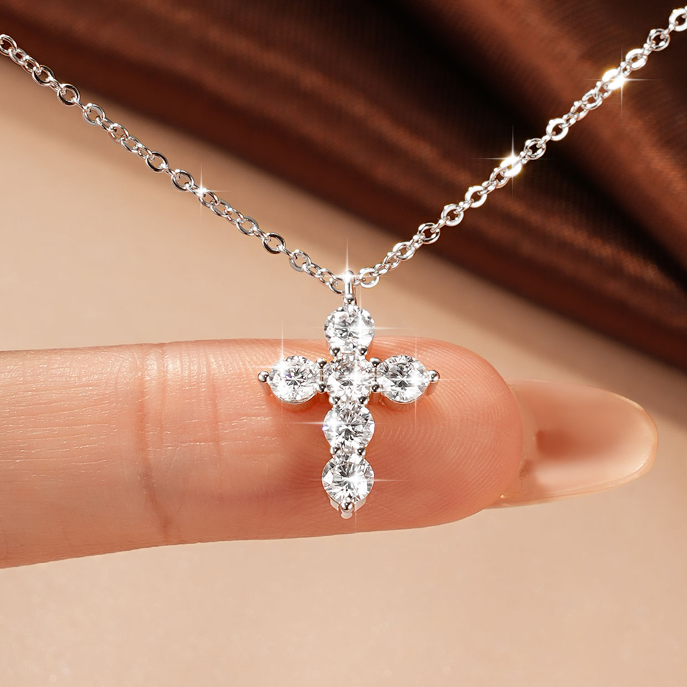Anziw Classic 14K Gold Filled  - Cross Pendant Necklace Gold recension och pris