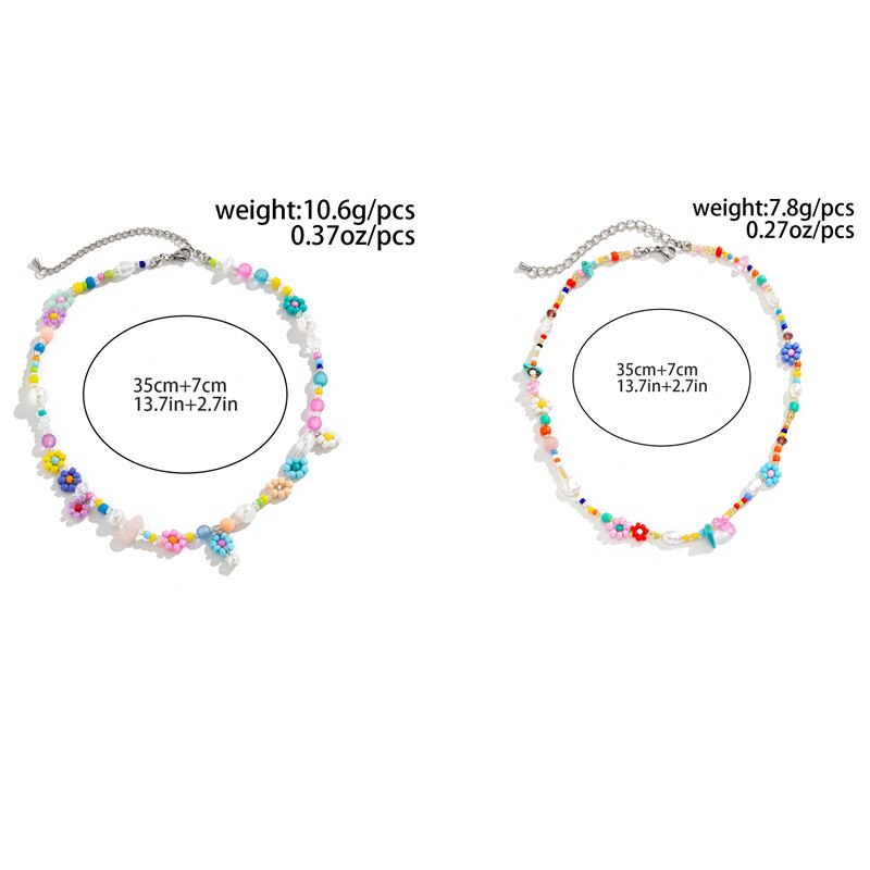 Boho Simple Beads Imitation Pe - Pearl Choker Necklace Vintage recension och pris