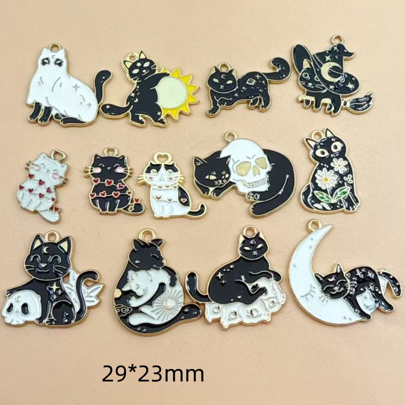 10pcs Original Alloy Enamel Bl - Earrings recension och pris