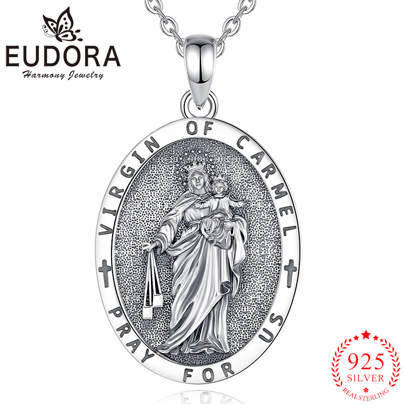 Eudora 925 Sterling Silver Vir - 925 Sterling Silver Chain Necklace Men recension och pris