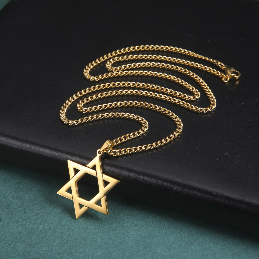 Stainless Steel Star of David  - Necklaces recension och pris