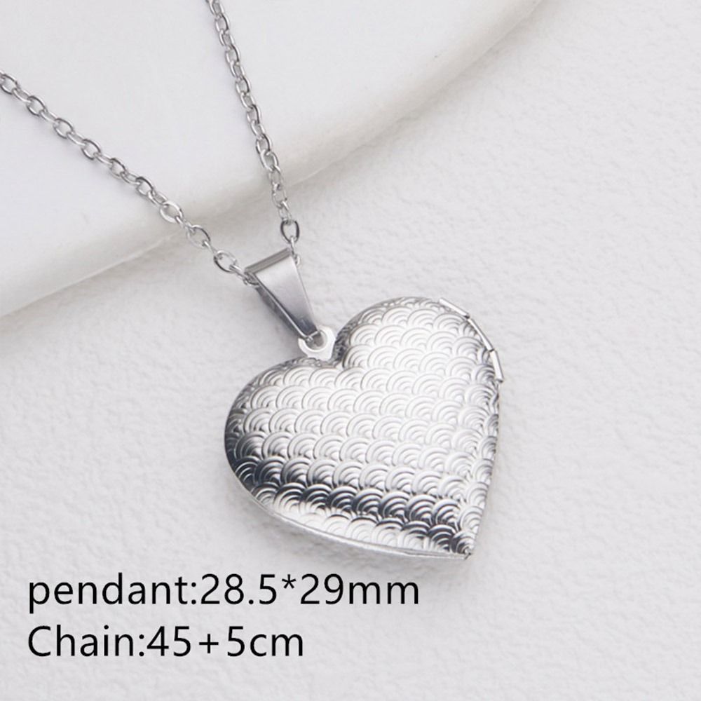 DIY Necklace Photo Picture Loc - Heart Locket Necklace Photo recension och pris