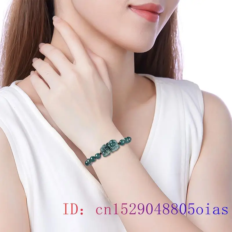 Burmese Jadeite Pixiu Bracelet - Bracelets recension och pris